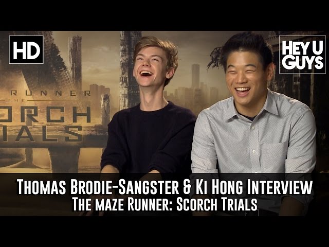 Thomas Brodie-Sangster on filming Maze Runner: The Scorch Trials