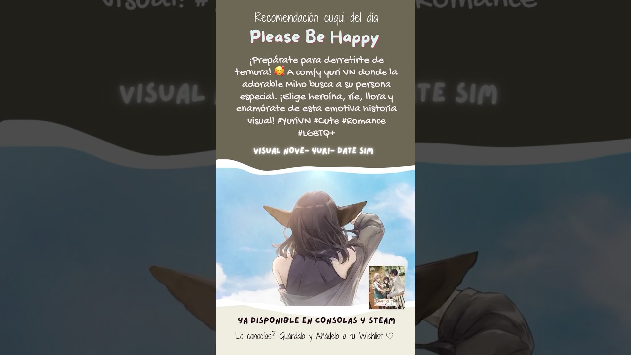 Please Be Happy - Amor de Foxgirl 🦊