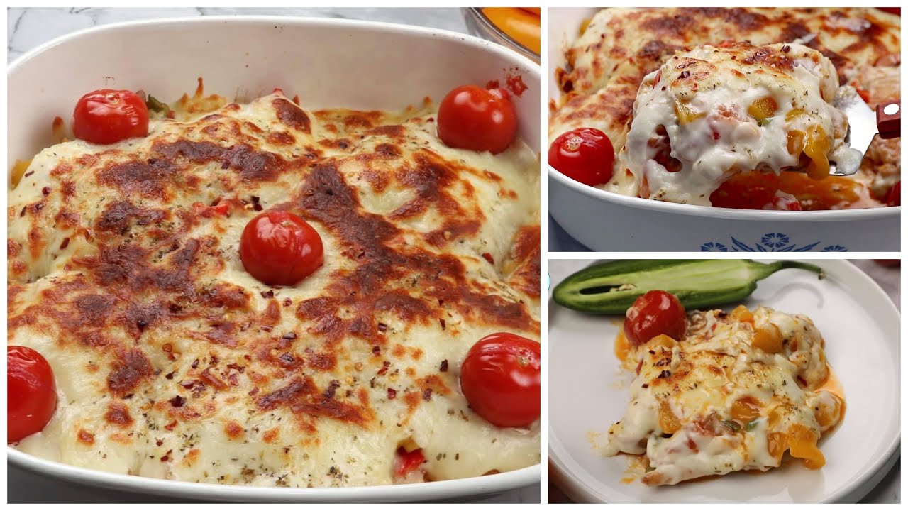 Super Tasty Turkish Chicken Recipe | Creamy and Cheesy Turkish Chicken ...