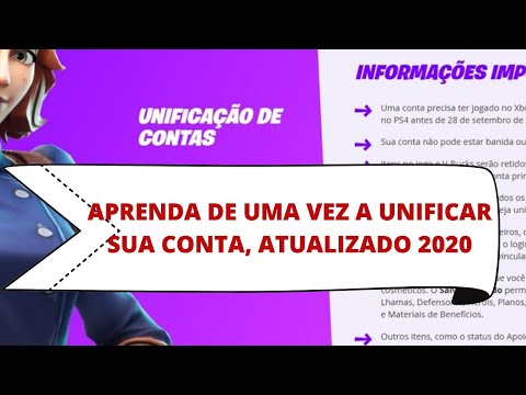 Como usar a unificação de contas no Fortnite