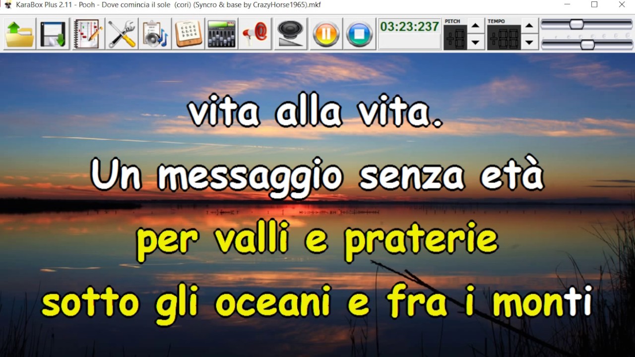 Pooh Dove comincia il sole Karabox Karaoke Acordes Chordify Pooh Dove comincia il sole Karabox Karaoke Acordes Chordify