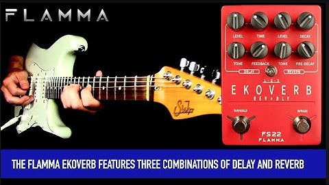 Flamma FS22 Ekoverb Delay + Reverb pedal
