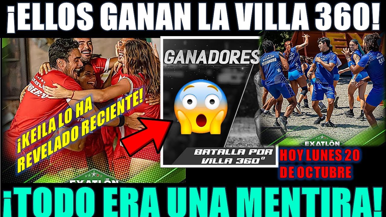 😱🚨🔥¡TODOS LOS SPOILERS FALLARON! KEILA REVELA A LOS VERDADEROS GANADORES DE LA VILLA 360 HOY LUNES