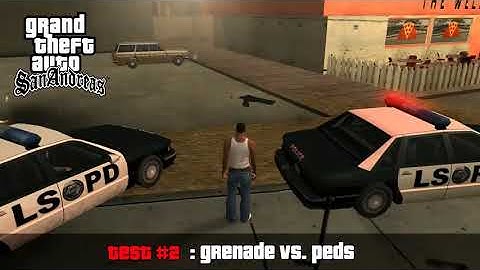 Evolution of GRENADES LOGIC in GTA Games 2001-2020 480p