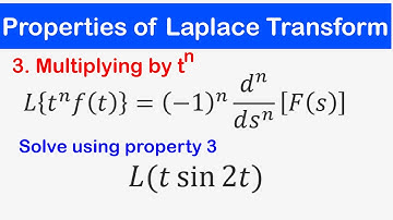 🔵27 - Elementary Properties of the Laplace Transform with solved examples on each Property