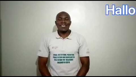 Greetings in KSL Kenyan Sign Language