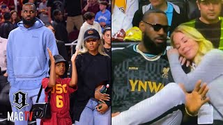 Fans Suspect Lebron's Wife Savannah Put Him In The Dog House After Incident Wit Jeanie Buss! 🐶