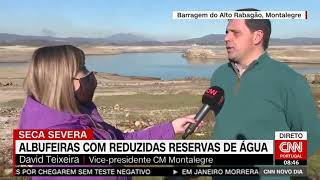 VILARINHO DE NEGRÕES | POUCA ÁGUA NO ALTO RABAGÃO - CNN (DIRETO)