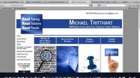 eAgentc and eEdge Training - Add Google Authorship to your eEdge and eAgentc Websites