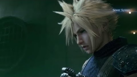 FINAL FANTASY VII REMAKE - The Sewers & Haunted Train Graveyard (All Cutscenes)