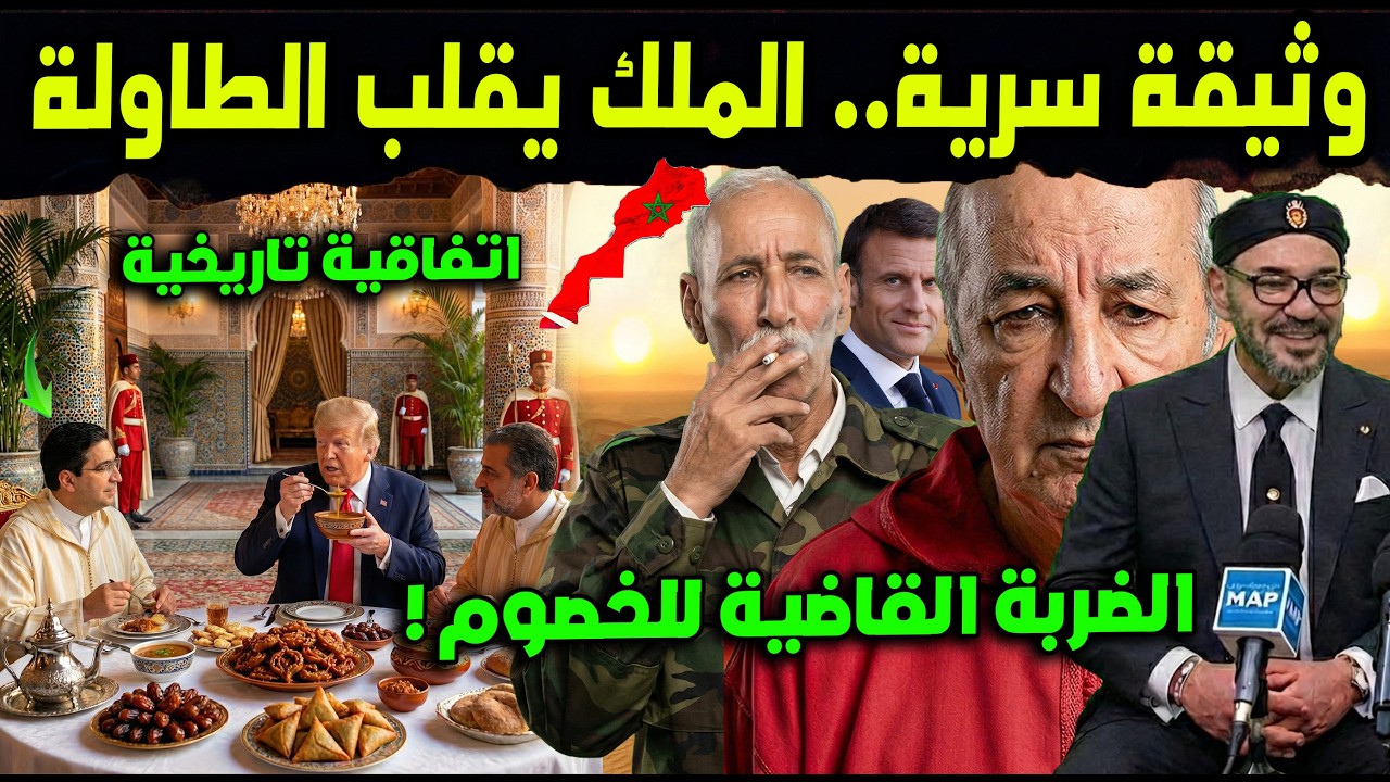 خبايا مفاوضات واشنطن ومعاهدة باريس المرتقبة..مكاسب المغرب وعزلة الجزائر!