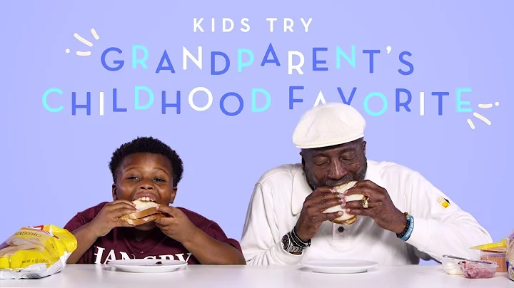 Kids Try Their Grandparent's Childhood Favorite Food | Kids Try | HiHo Kids - DayDayNews