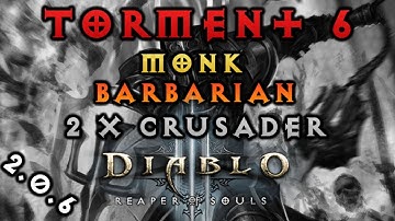 Diablo 3 Reaper of Souls - Crusader Torment 6 Rift