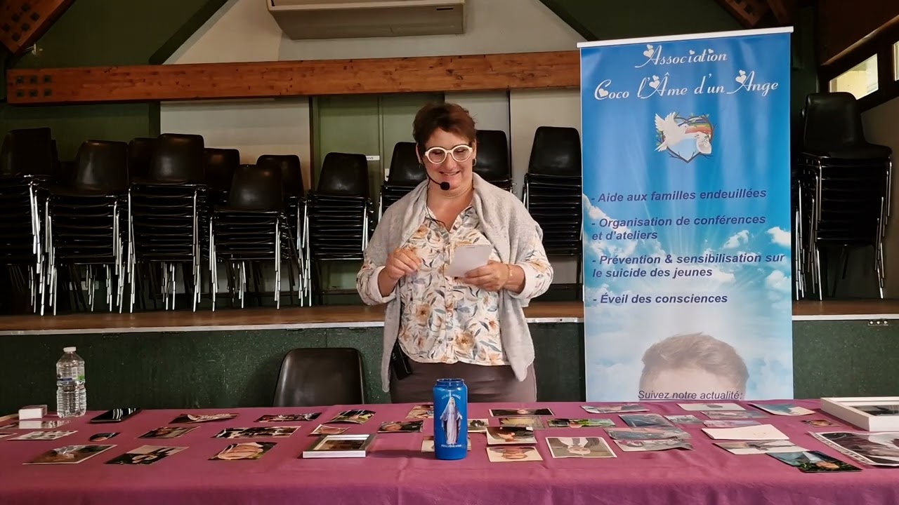 Séance médiumnique du 13 septembre 2025 Véronique Vachet Association Coco l'âme d'un Ange.