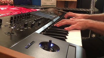 Shimmer Effect on Kronos 2 using onboard FX
