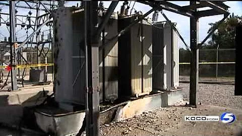 Copper Thieves Cause Power Outage