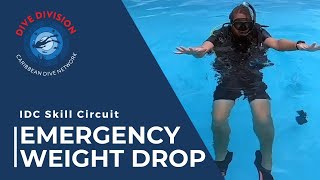 PADI IDC Skill Circuit: Emergency Weight Drop (Revised Instructor Development Course)