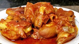 Pig’s Feet   Andalusian Recipe