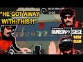 DrDisrespect SLAMS DESK 3 TIMES in RAGE at Rainbow Six Siege Camper!