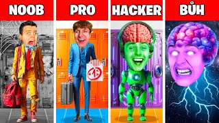 NOOB vs PRO vs HACKER vs BŮH ŠKOLA pro MUTANTY v Minecraftu!