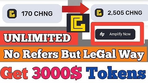 Chainge Finance Unlimited Trick | Get 3000$ CHNG Tokens