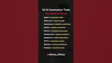 10 AI Automation Tools You Need to Know