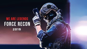 Force Recon - We Are Legends | Military Motivation