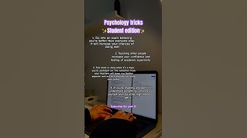 My favourite psychology tricks! #revision #study #studytube #studytips #gcses #alevels