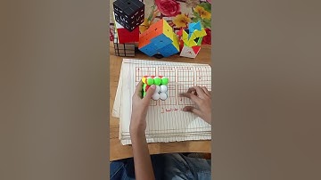 Bubble cube solving tricks in easy way with algorithms #shots @chotucubesolver
