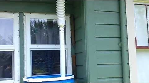 How To Make a Rain Barrel or at least How I Made My Rain catcher chad brown