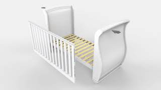 Bel Cot Bed Convert Cot to Bed Video