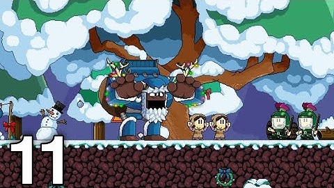 Dan The Man - Gameplay Walkthrough Part 11 - FROSTY PLAINS 1-1 ( iOS , Android ) Shanq Gaming