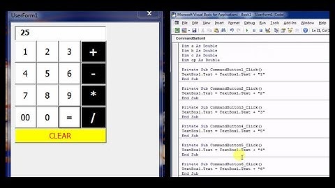 How to make a calculator in Excel.Using VBA (Part 2) | Smart Support