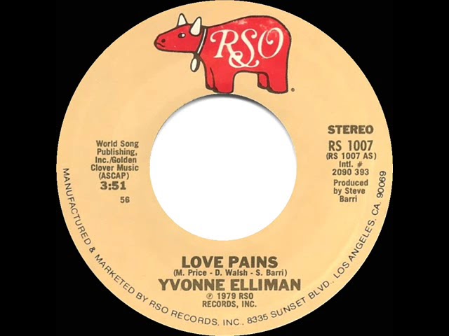1979 Yvonne Elliman - Love Pains - YouTube