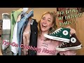 A MASSIVE *cute and aesthetic* Clothing Haul 2021! try-on of course