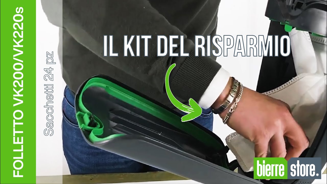 6 Pezzi Sacchetti Aspirapolvere - per Vorwerk Folletto VK200 VK200S VK220S  - Sacchetti In Microfibra - Garanzia di 10 Anni - MONTERAL : :  Casa e cucina