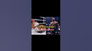 Referee NON-CALL controversy Erupts as DUBOIS lands body shot to USYK!#shorts