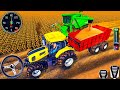New Tractor Games 2025 - Modern Farm Tractor Driving Games - Farming Tractor 3D - Android Gameplay