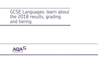 GCSE Languages: learn about the 2018 results, grading and tiering
