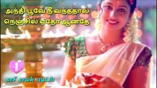 அந்தி பூவே நீ வந்ததால் நெஞ்சில் ஏதோ ஆனதே💗 Tamil Rare💗 Love Melody Song