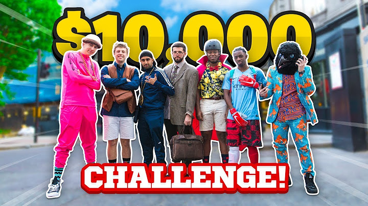 SIDEMEN $10,000 OUTFIT CHALLENGE