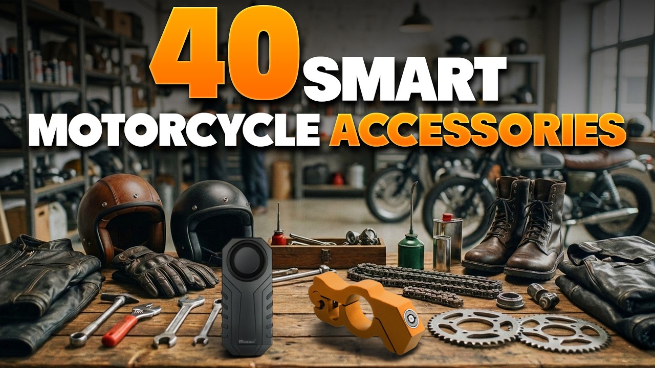 40 Smart Motorcycle Accessories on Amazon Every Rider Must See in 2026
