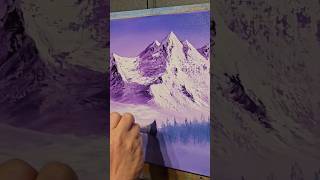 Magenta Mountain majesty#oilpainting #art #cool #painting