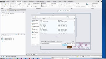 PTC Creo 5 : Drawings - Welding symbols