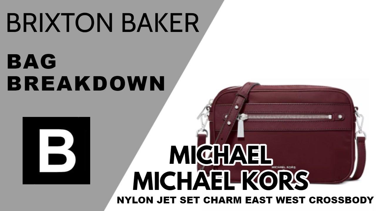 Michael Michael Kors Nylon Jet Set Charm East West Crossbody 