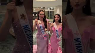 Nicaragua And Myanmar Finally Together   Miss International 2025
