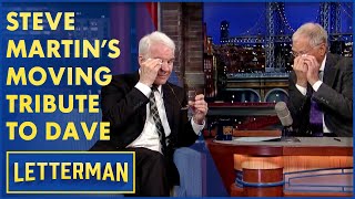Steve Martin's Touching Video Tributes to Dave | Letterman