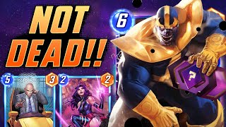 He's not dead... he's DEADLY!! Here's the best Thanos deck!