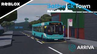 ROBLOX, Bathwick Town, Route 163 Bus (Full Route on a Arriva Ikarus 489 Polaris) [Ft. CharlieYDM]