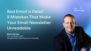 Bad Email is Dead 5 Mistakes That Make Your Email Newsletter Unreadable